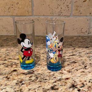 Disney collectors shot glasses.  Set of 2